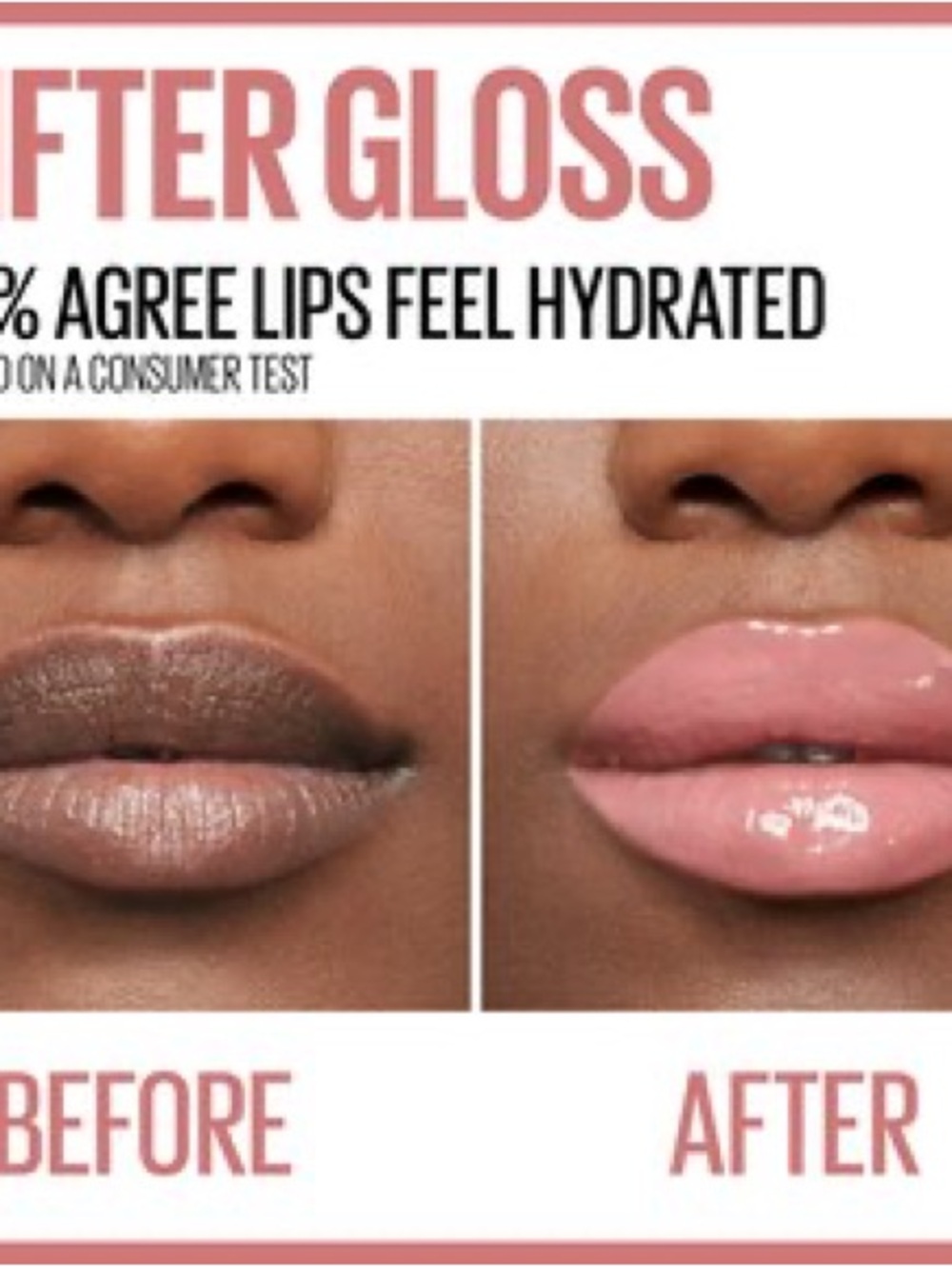 NWT Maybelline Lifter Gloss Lip Gloss Makeup With Hyaluronic Acid, Stone - Picture 6 of 9